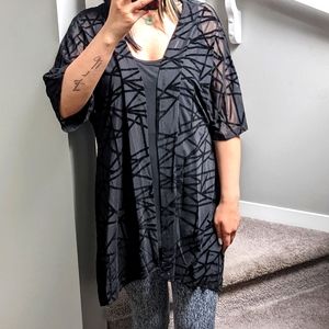 Swimwear cover, cardigan, kimono